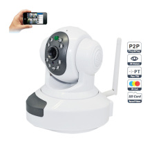 720p WiFi Wireless P2p Plug and Play Hdip Camera Two-Way Audio SD TF Card Slot 10m IR Distance